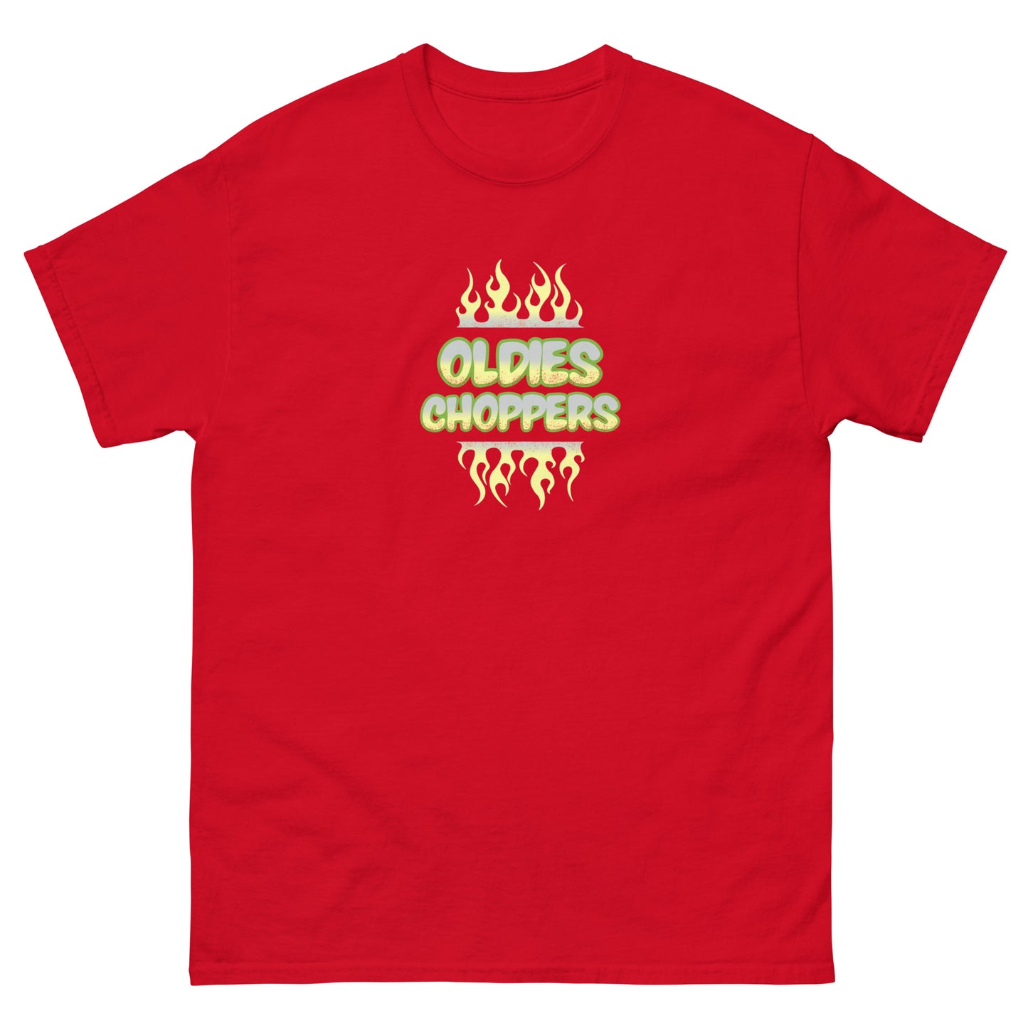 Oldies flames t-shirt