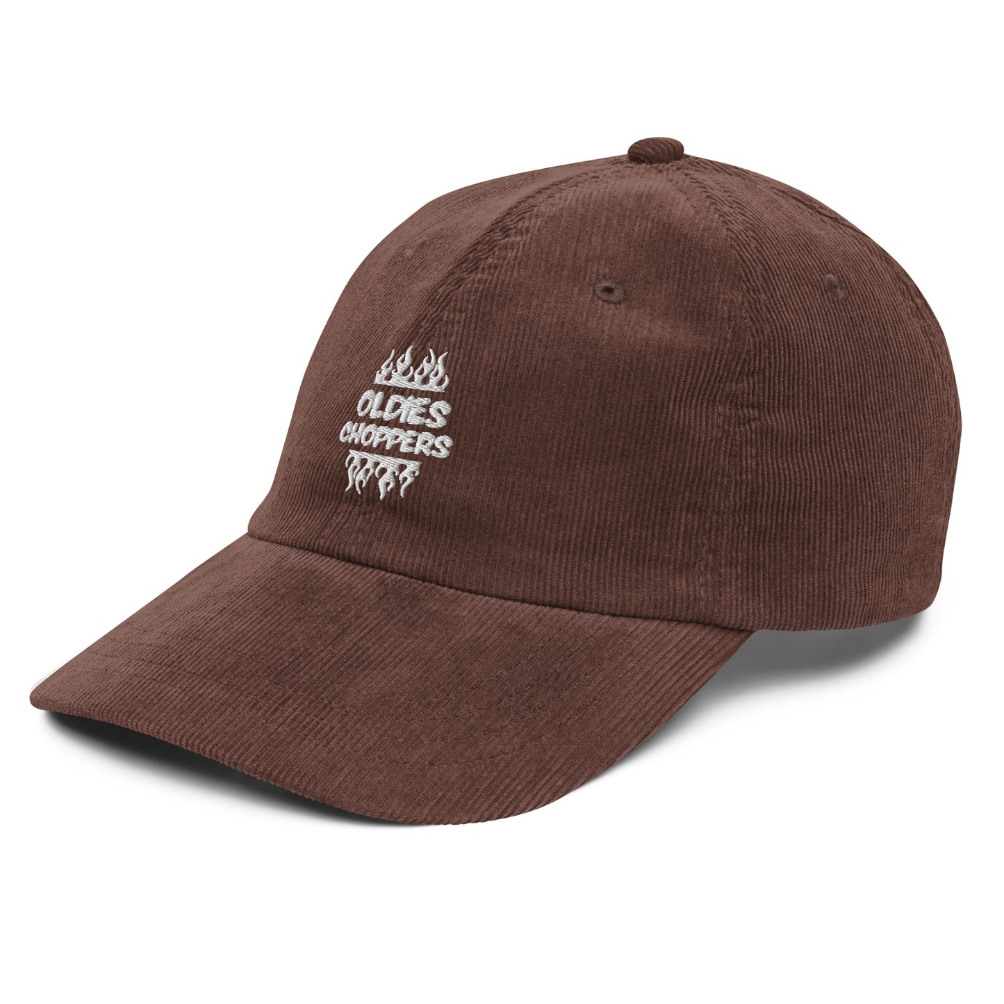 Casquette en velours côtelé Oldies flames