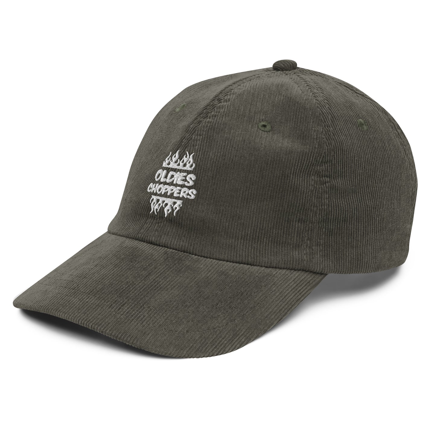 Casquette en velours côtelé Oldies flames