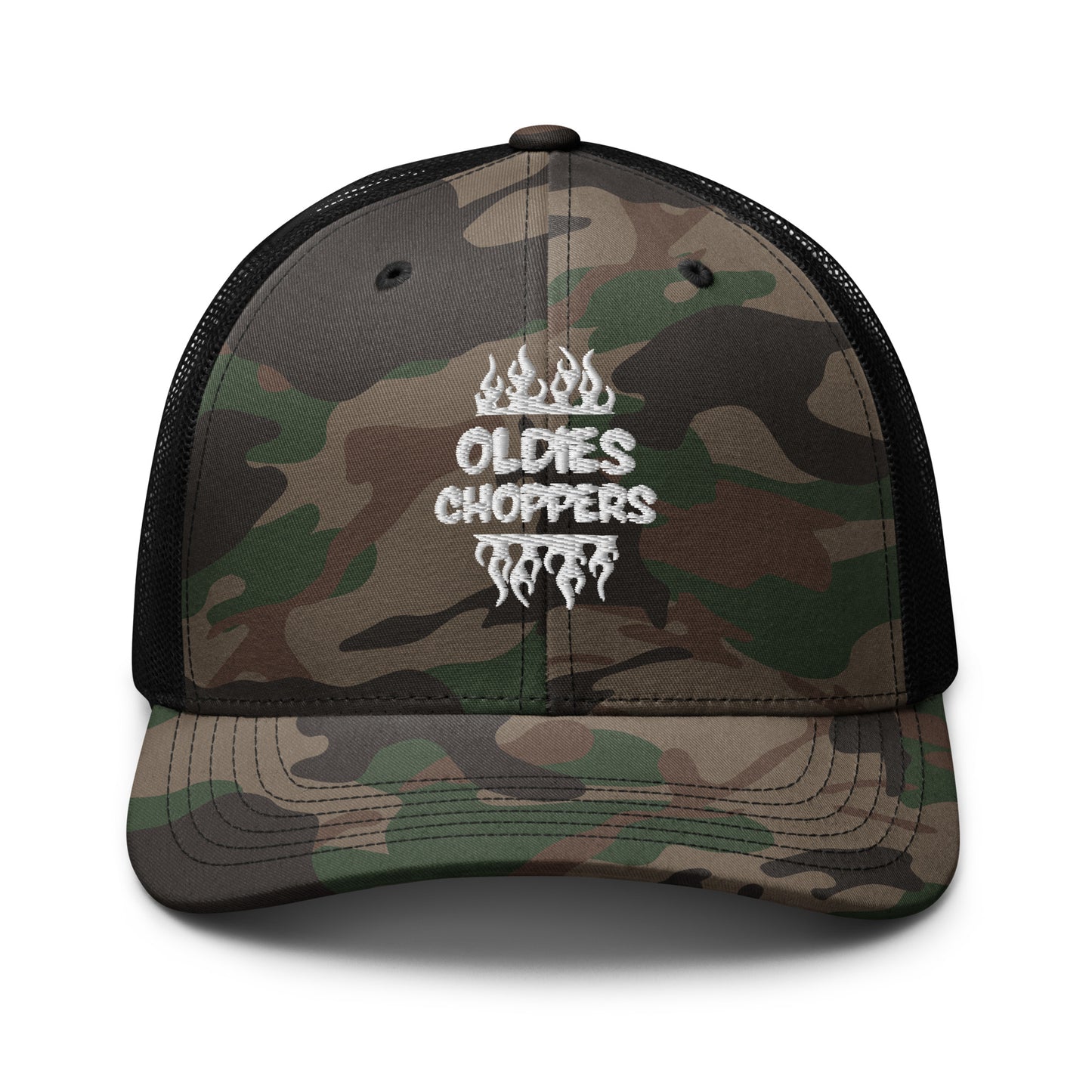 Casquette Trucker camouflage Oldies flames