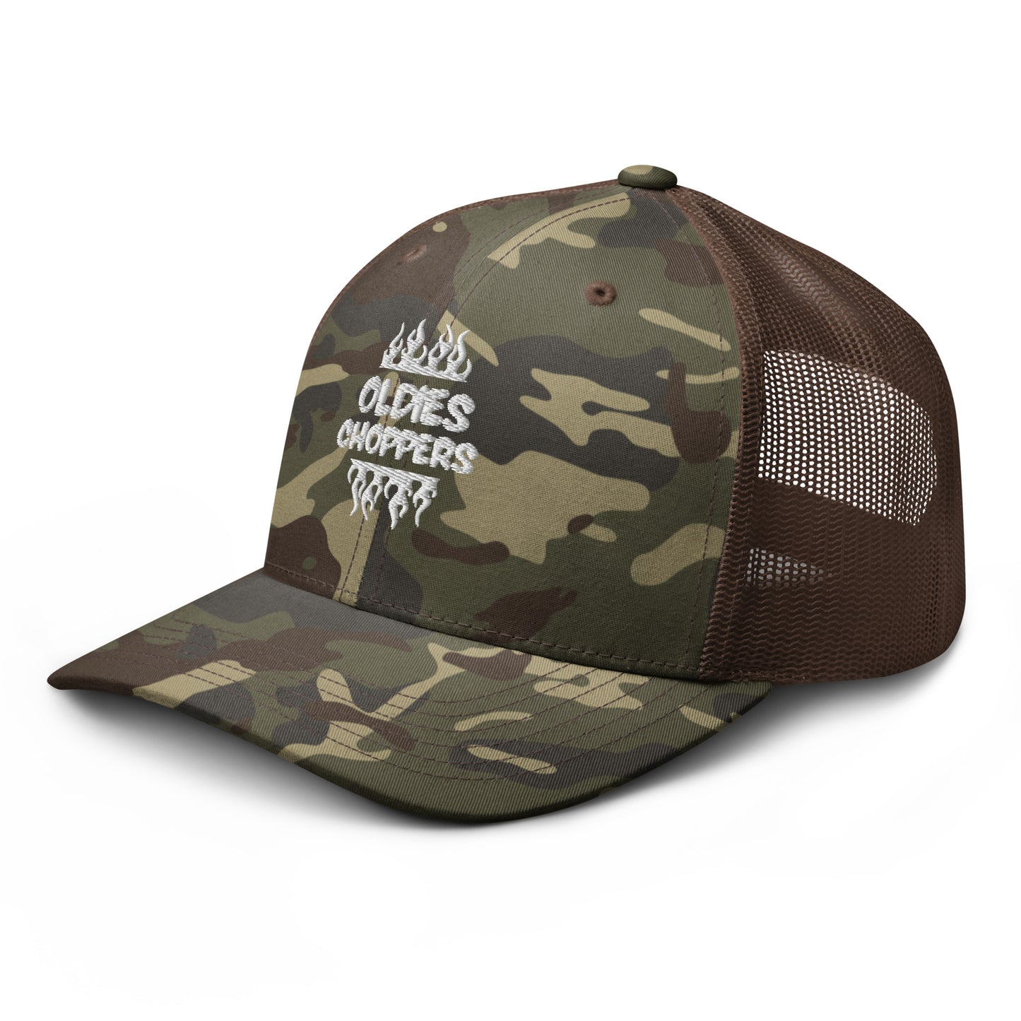 Casquette Trucker camouflage Oldies flames