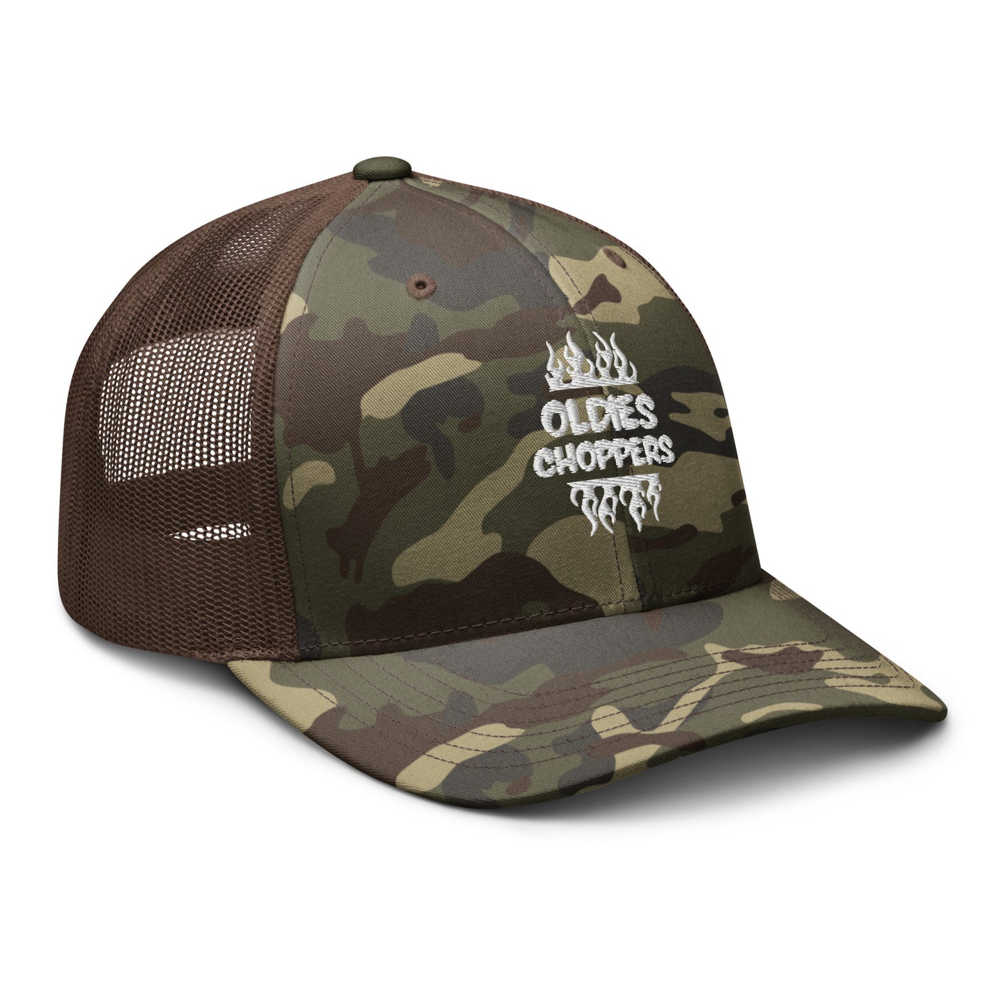 Casquette Trucker camouflage Oldies flames