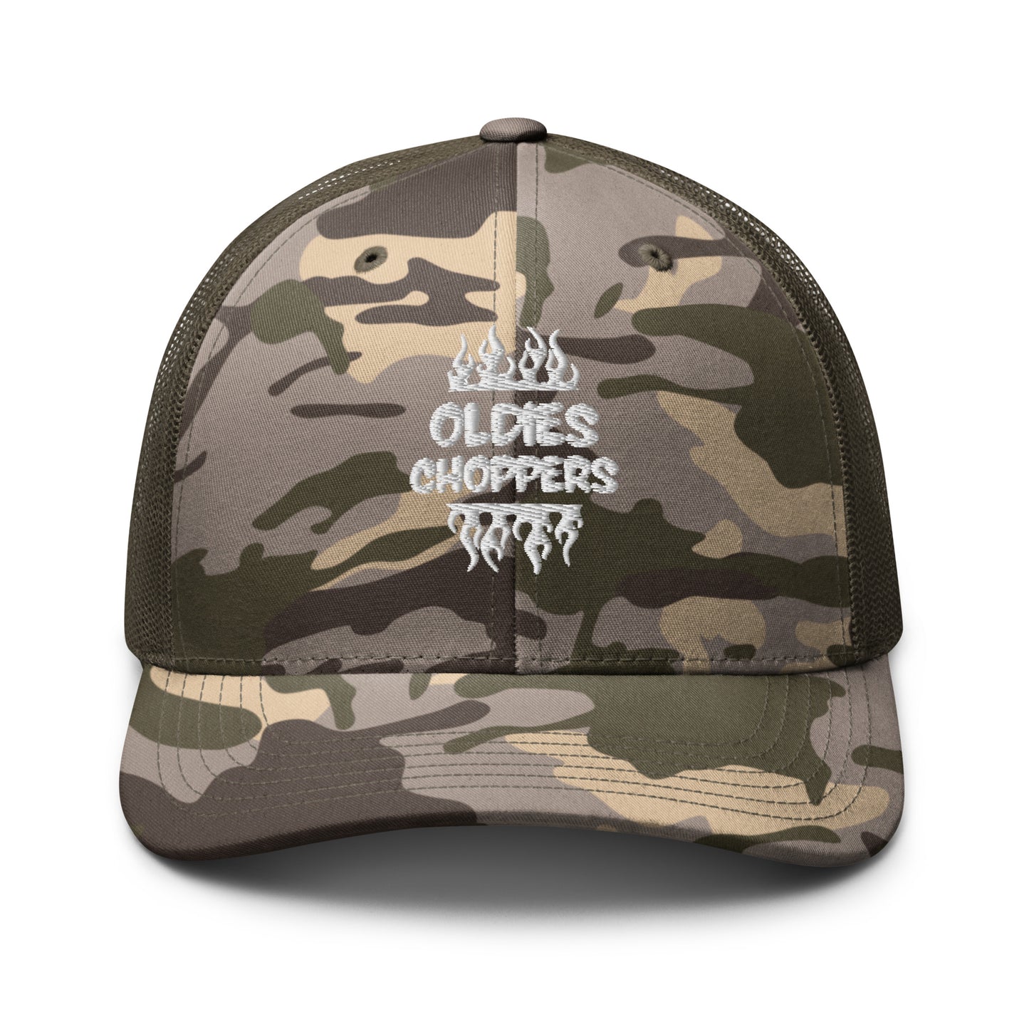 Casquette Trucker camouflage Oldies flames