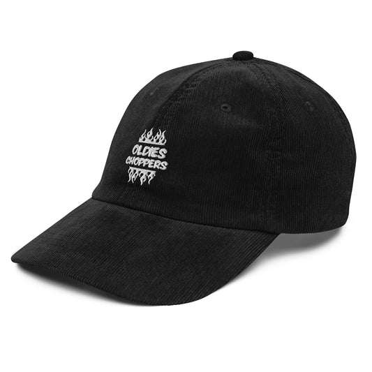 Casquette en velours côtelé Oldies flames