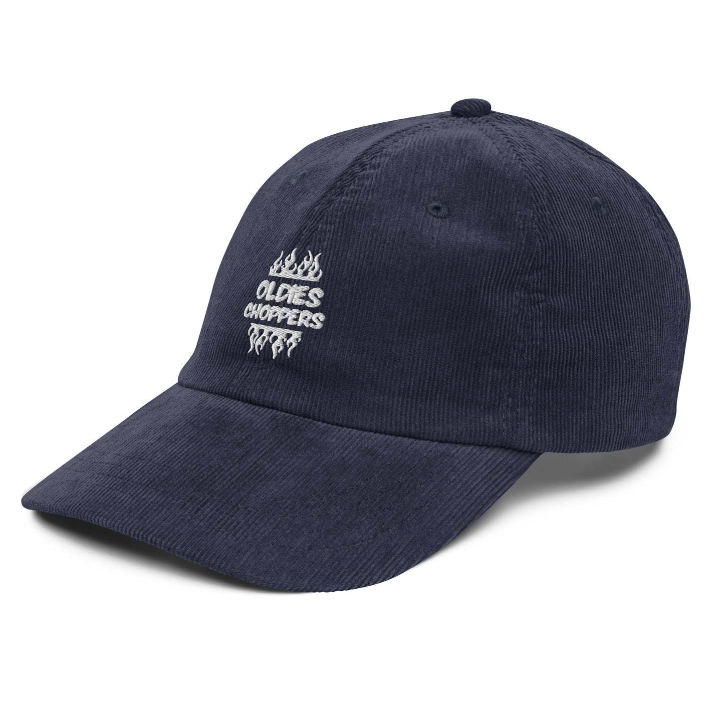 Casquette en velours côtelé Oldies flames